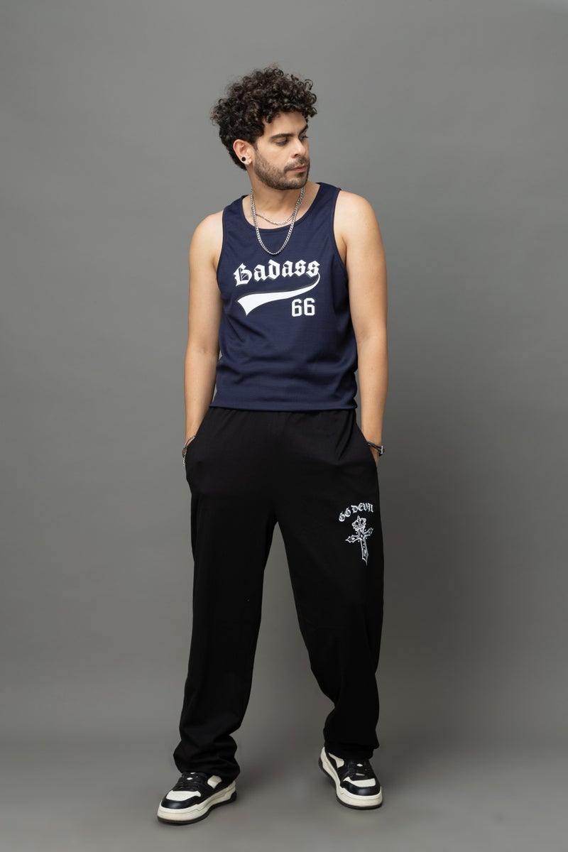 Go Devil Black Joggers For Men - Image 4